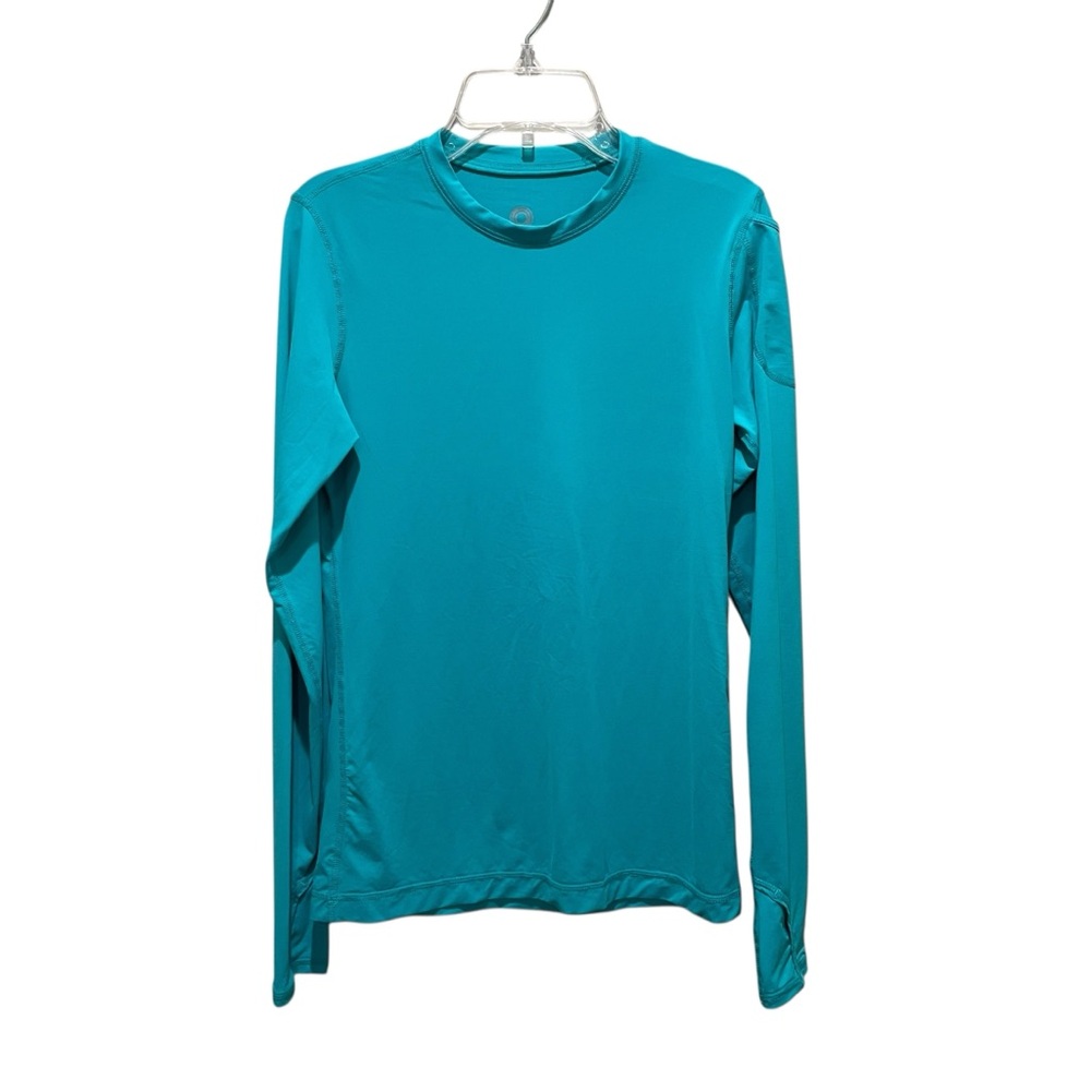 BloqUV Long Sleeve Sun Protective Tee Shirt Teal Women’s Size XS